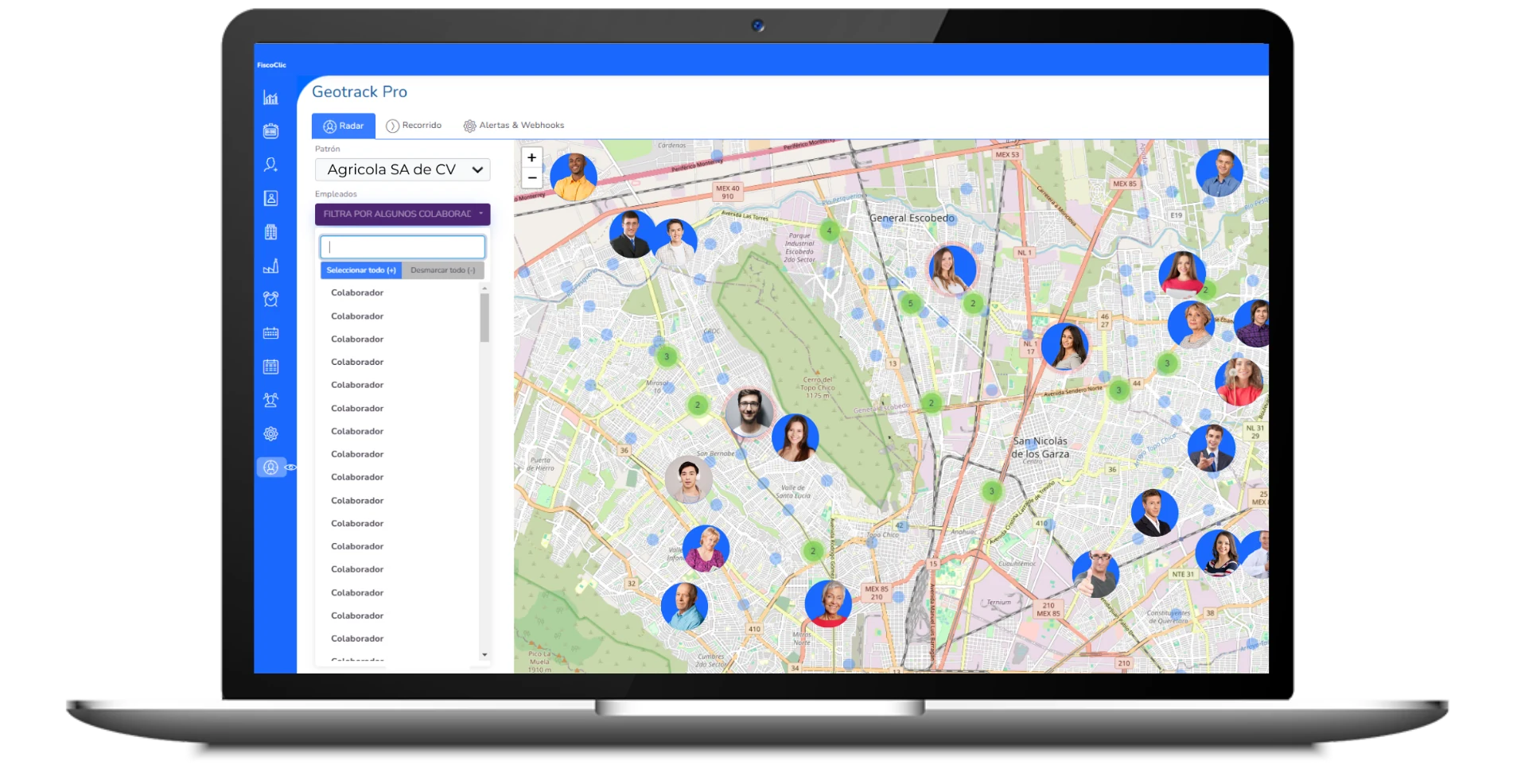 Control de Asistencia con GPS